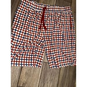 EDDIE BAUER Sleepwear plaid mens shorts size XL